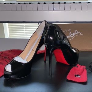 Christian Louboutin New Very Privé Pumps, 120 mm stiletto heel, size 6.5 (36.5)